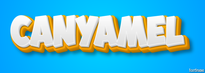 Canyamel Efekt tekstowy