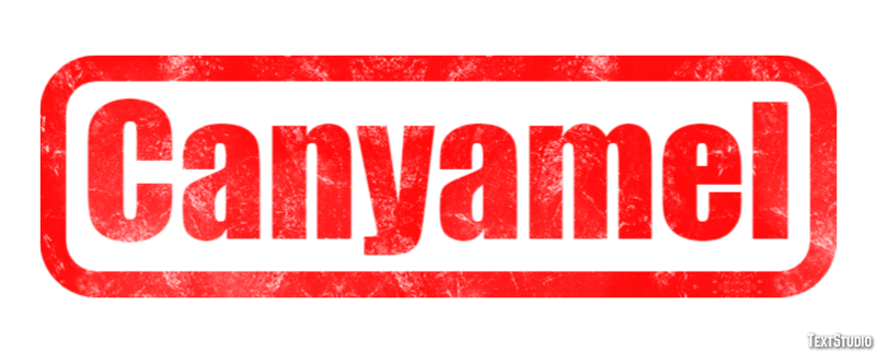 Canyamel Efekt tekstowy