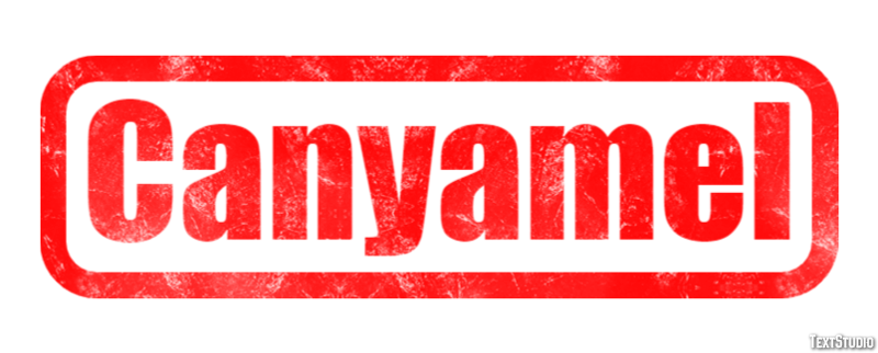Canyamel Efekt tekstowy