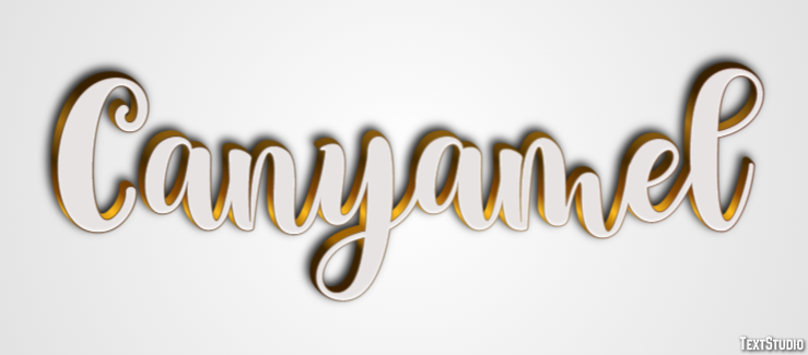 Canyamel Efekt tekstowy