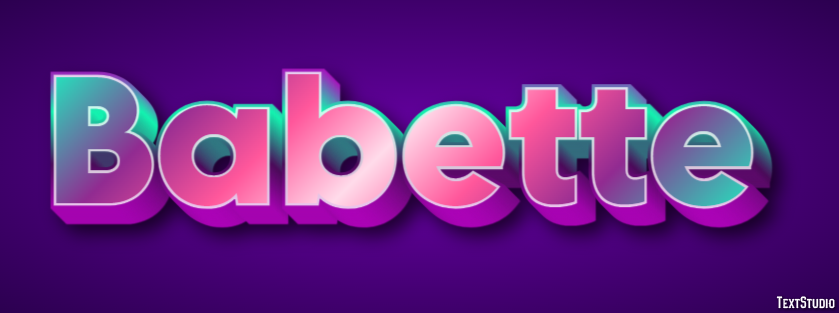 Babette Effetto testo