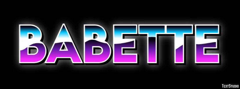 Babette Text Effect