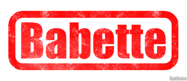 Babette Text Effect