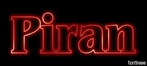 Piran Efekt tekstowy