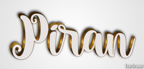 Piran Efecto de Texto