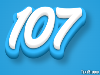 107 Efekt tekstowy
