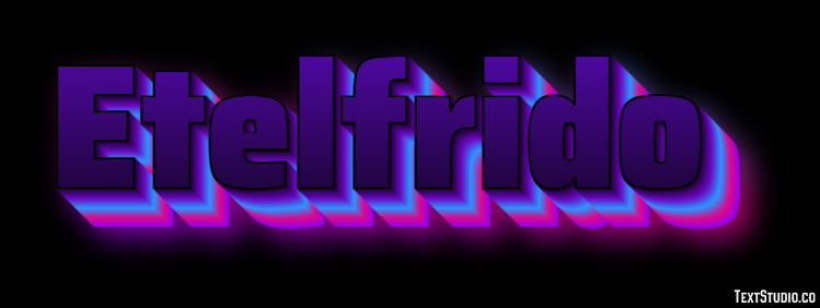 Etelfrido Efecto de Texto