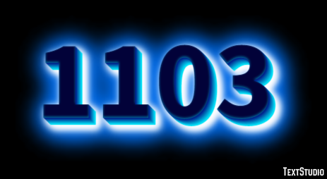 1103 Text Effect