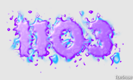 1103 Text Effect