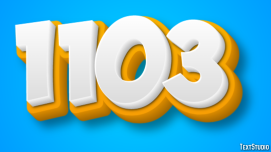 1103 Effetto testo
