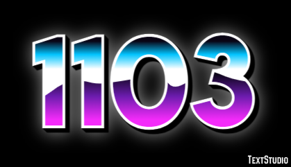 1103 Text Effect