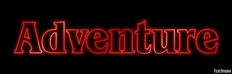 Adventure テキスト効果