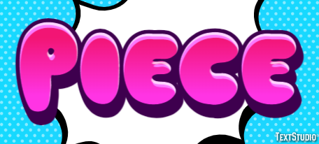 Piece Efecto de Texto