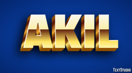 Akil Text Effect