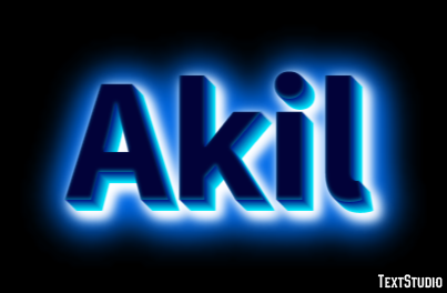 Akil Text Effect