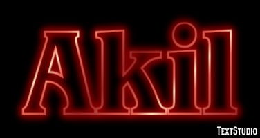 Akil Efekt tekstowy