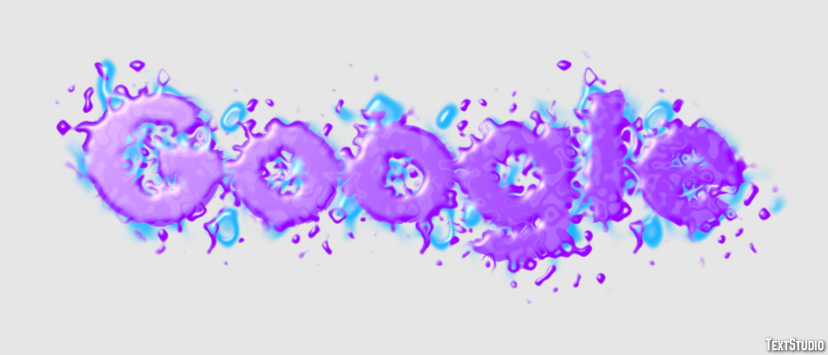 Google Efeito de texto
