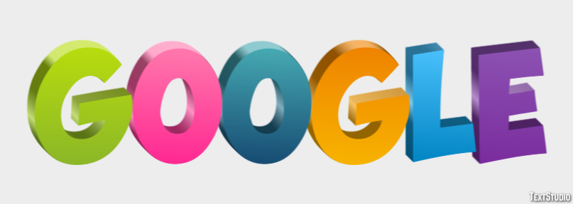 Google Efecto de Texto