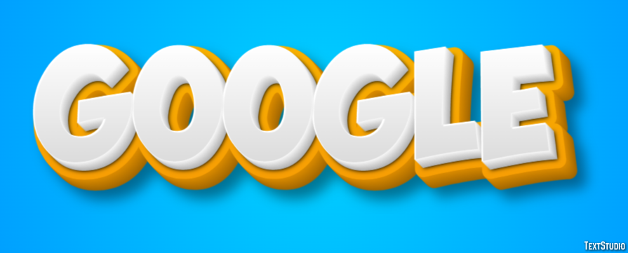 Google Efeito de texto