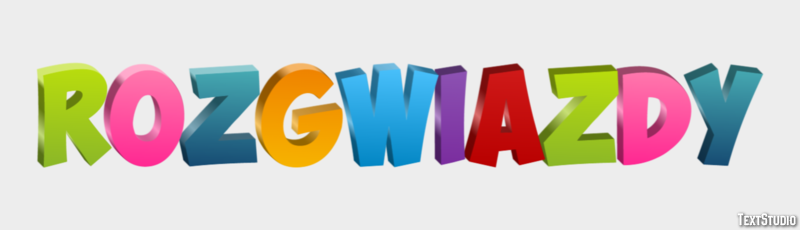 Rozgwiazdy Effet de Texte