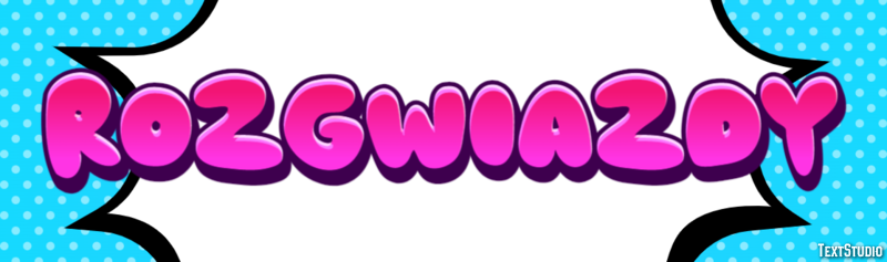 Rozgwiazdy Efekt tekstowy