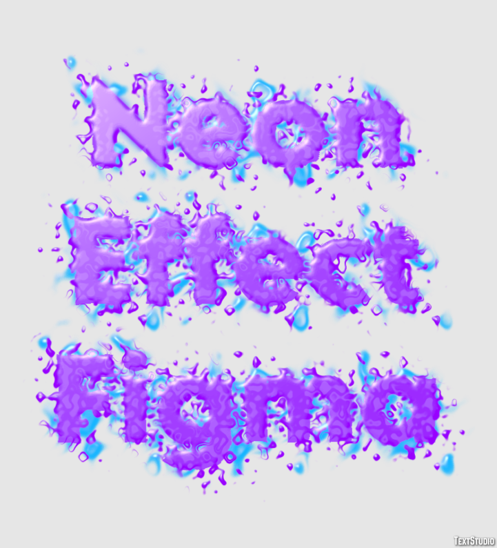 Neon Effect Figma Text Effect