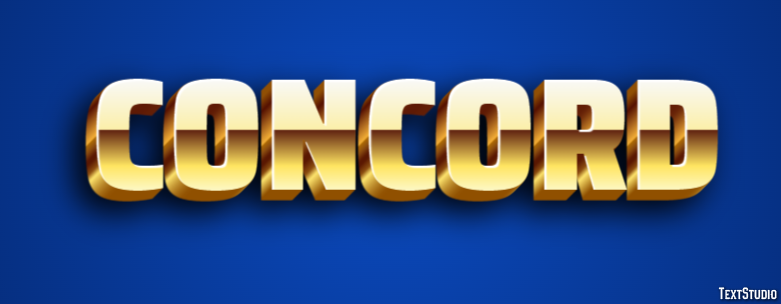 Concord Efekt tekstowy