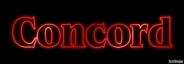 Concord Efekt tekstowy