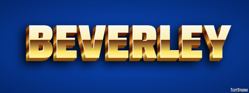 Beverley Эффект текста