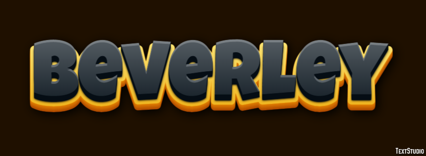 Beverley Эффект текста