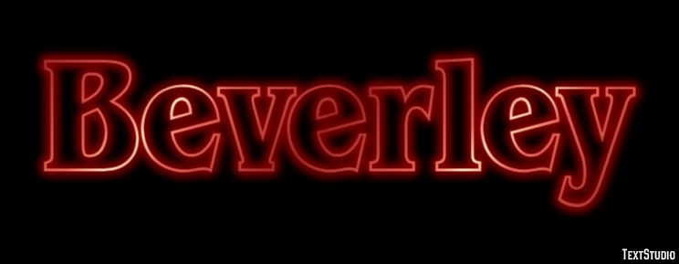 Beverley Эффект текста