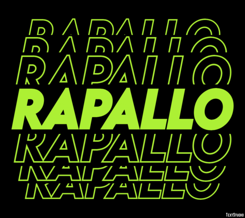 Rapallo テキスト効果