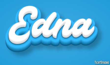 Edna Text Effect