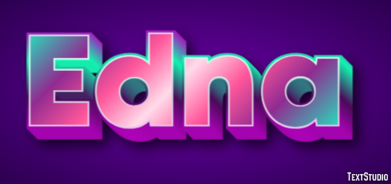 Edna Text Effect