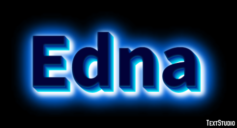 Edna Text Effect
