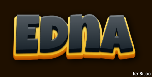 Edna Text Effect