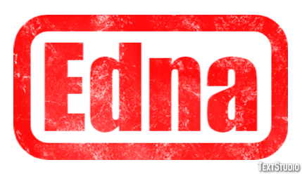 Edna Text Effect