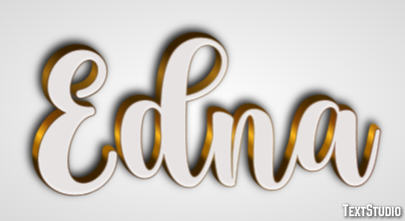 Edna Text Effect