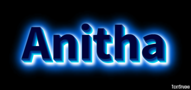 Anitha Text Effect