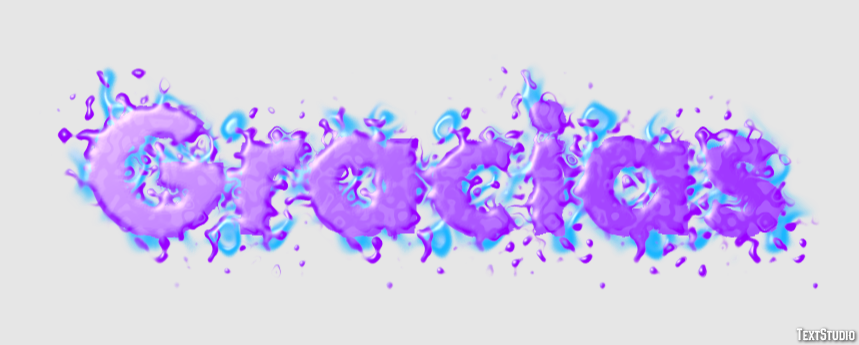 Gracias Efeito do texto