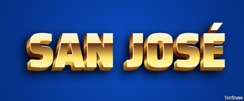 San José Efekt tekstowy