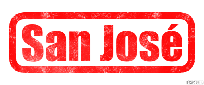 San José Efekt tekstowy