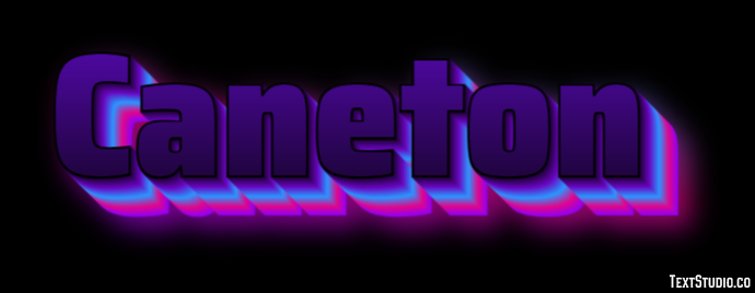 Caneton Efekt tekstowy