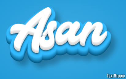 Asan Text Effect