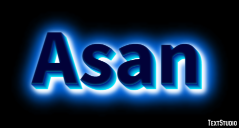 Asan Text Effect