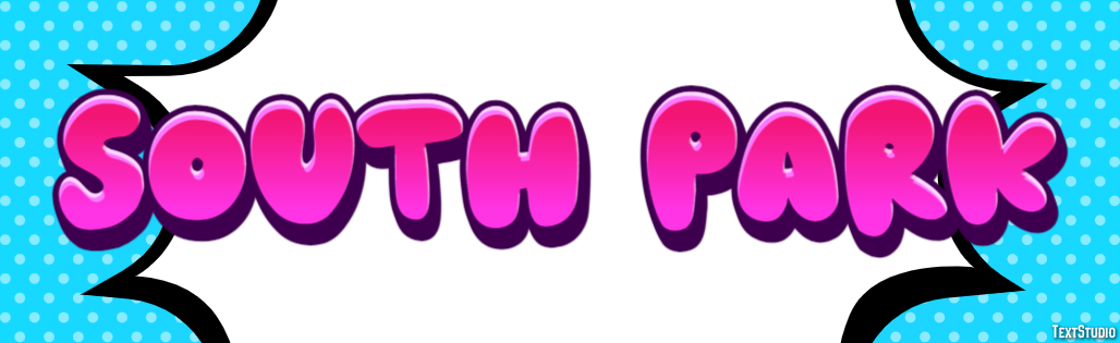 South Park Эффект текста