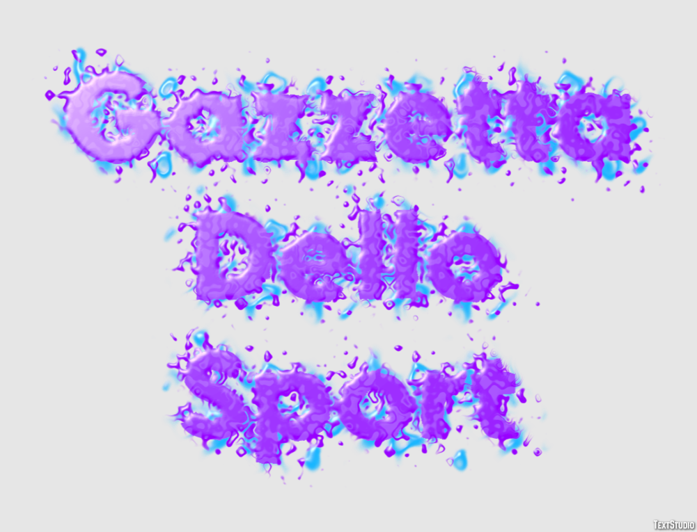 Gazzetta Dello Sport Metin efekti