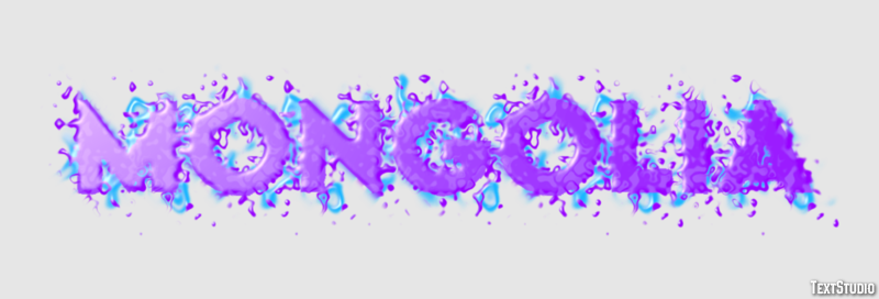 Mongolia Text Effect