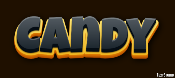 Candy Text Effect