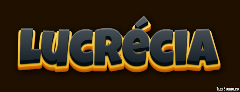 Lucrécia Efeito de texto